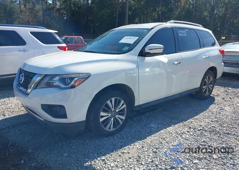 2018 Nissan Pathfinder Sv из США, поврежденный, VIN 5N1DR2MN3JC628641